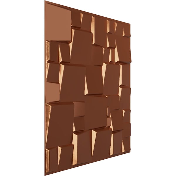 19 5/8in. W X 19 5/8in. H Modern Square EnduraWall Decor 3D Wall Panel, Total 32.04 Sq. Ft., 12PK